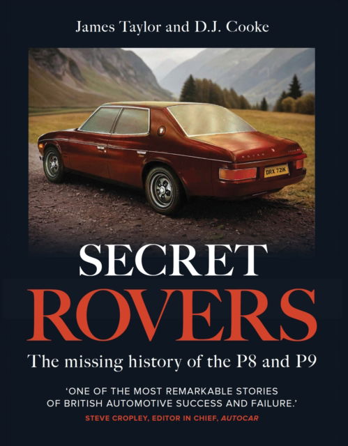 Cover for James Taylor · Secret Rovers: The Missing History of P8 and P9 (Gebundenes Buch) (2025)