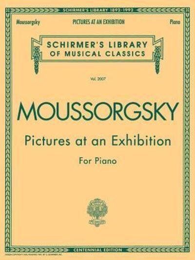 Cover for Modest Mussorgsky · Pictures at an Exhibition (1874) (Buch) (1986)