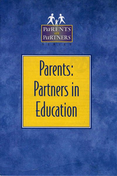 Cover for Kristen J. Amundson · Parents: Partners in Education - Partners in Education Series (Paperback Book) (1999)