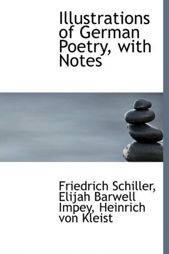 Cover for Heinrich Von Kleist · Illustrations of German Poetry, with Notes (Hardcover bog) (2009)