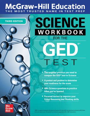 Cover for Mexico McGraw Hill Editores · McGraw-Hill Education Science Workbook for the GED Test, Third Edition (Paperback Book) (2021)