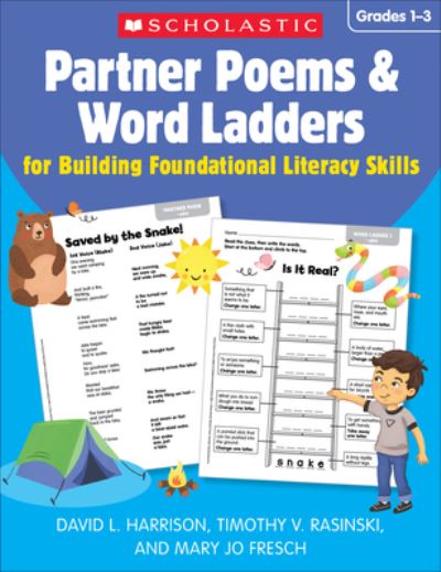 Cover for Timothy V. Rasinski · Partner Poems and Word Ladders for Building Foundational Literacy Skills (Book) (2022)