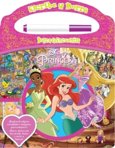 Cover for PI Kids · Write and Erase Look and Find Spanish Disney Princess Refresh 2023 (Book) (2023)