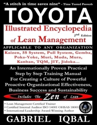 Cover for Gabriel Iqbal · TOYOTA Illustrated Encyclopedia of Lean Management (Paperback Book) (2015)