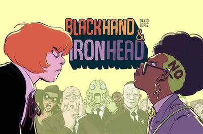 Cover for Charles M Schulz · Blackhand &amp; Ironhead Volume 1 - BLACKHAND &amp; IRONHEAD HC (Hardcover Book) (2020)