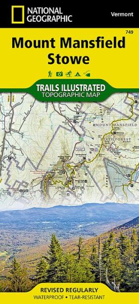 Cover for National Geographic Maps · Mount Mansfield / Stowe: Trails Illustrated Other Rec. Areas (Landkarten) (2020)