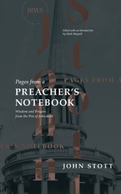 Cover for John Stott · Pages from a Preachers Notebook (Paperback Book) (2020)
