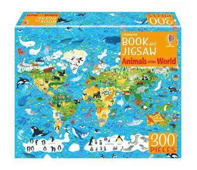 Usborne Book and Jigsaw Animals of the World - Usborne Book and Jigsaw - Sam Smith - Livros - Usborne Publishing Ltd - 9781805072898 - 5 de junho de 2025