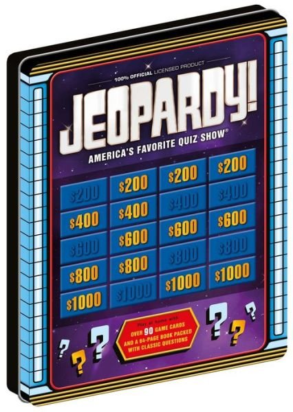 Cover for Igloobooks · Jeopardy! Game Tin (Book) (2022)