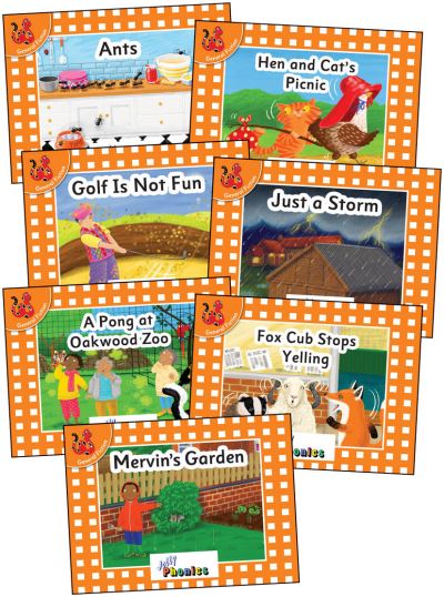 Cover for Louise Van-Pottelsberghe · Jolly Phonics Orange Level Readers Complete Set (Paperback Book) (2019)