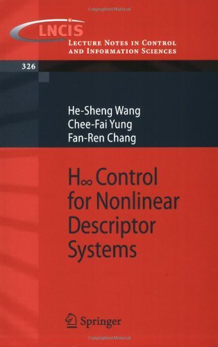 Cover for He-Sheng Wang · H-infinity Control for Nonlinear Descriptor Systems - Lecture Notes in Control and Information Sciences (Pocketbok) [2006 edition] (2006)