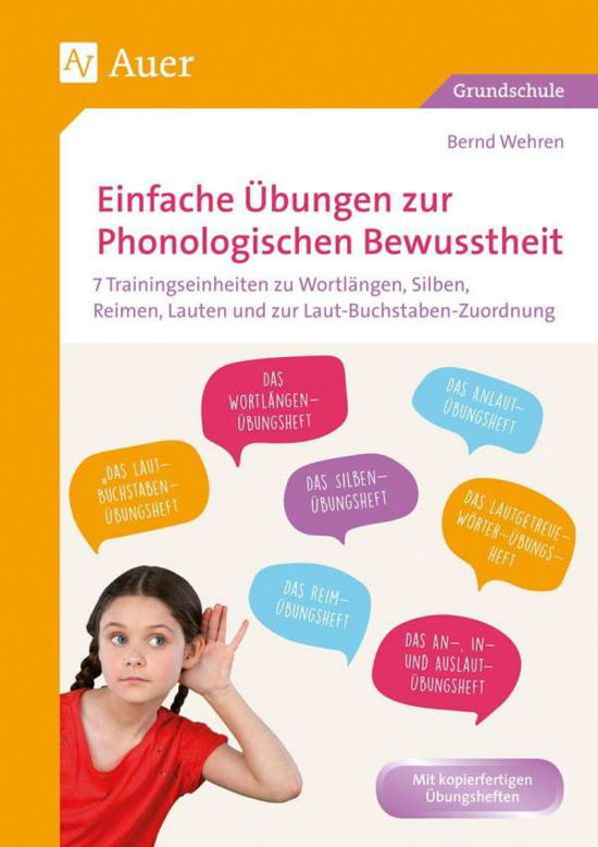 Cover for Wehren · Einfache Übungen zur Phonologisc (Bog)