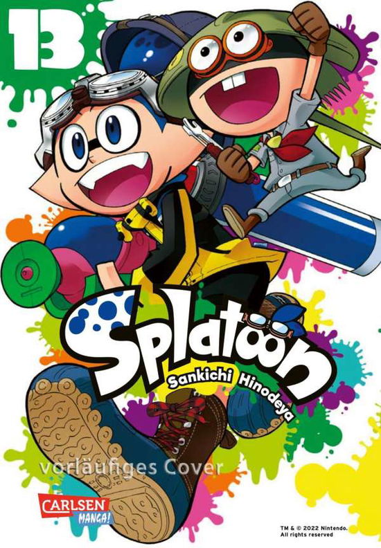 Cover for Sankichi Hinodeya · Splatoon 13 (Paperback Book) (2022)