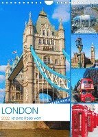 London ist eine Reise wert (Wandkalender 2022 DIN A4 hoch) - Christian Müller - Gadżety - Calvendo - 9783673901898 - 25 maja 2021