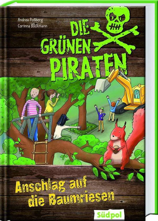 Cover for Poßberg · Die Grünen Piraten - Anschlag a (Bok)