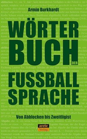Cover for Armin Burkhardt · Wörterbuch der Fußballsprache (Book) (2022)