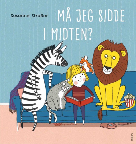Cover for Susanne Straßer · Må jeg sidde i midten? (Cardboard Book) [1. wydanie] (2023)