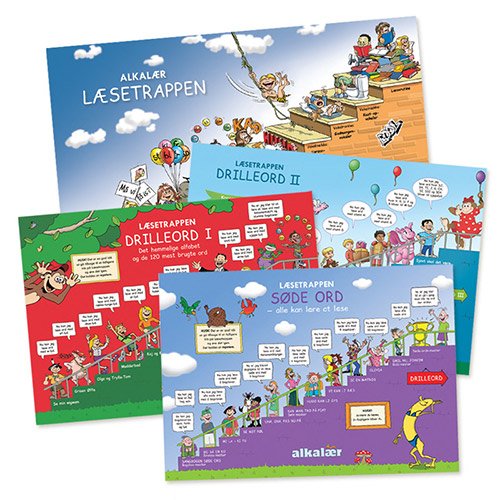 Plakatpakke med 4 plakater - Eag V. Hansn - Livres - Alkalær ApS - 9788791576898 - 2011