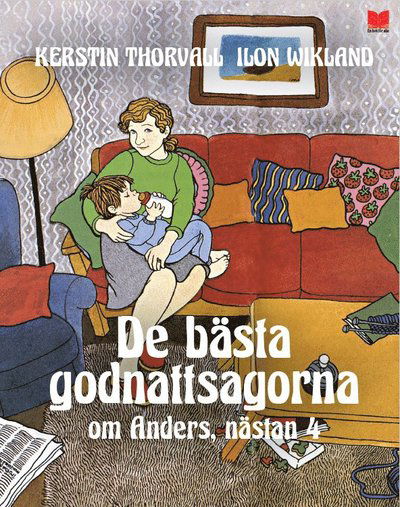 Cover for Kerstin Thorvall · De bästa godnattsagorna om Anders, nästan 4 (Inbunden Bok) (2019)