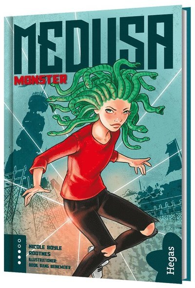 Cover for Nicole Boyle Rødtnes · Unga superhjältar: Medusa - monster (Innbunden bok) (2021)