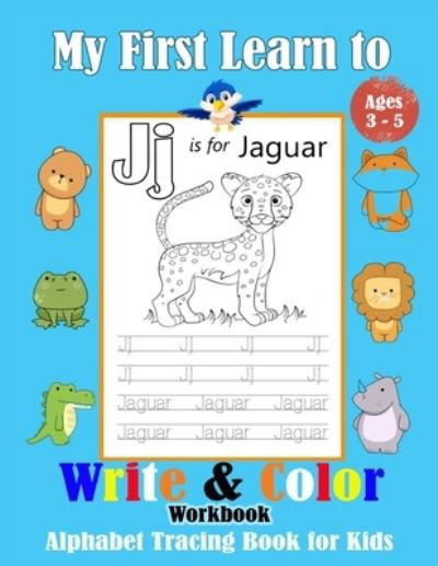 Cover for Blogaros · My First Learn to Write &amp; Color Workbook (Paperback Bog) (2020)
