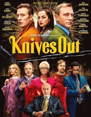 Cover for Knives out (Blu-ray) (2020)