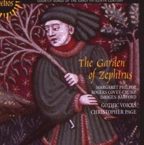 Cover for Christopher Page Gothic Voice · The Garden of Zephirus  Court (CD) (2007)