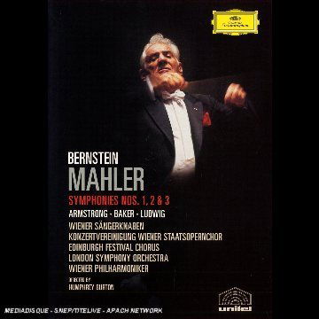 Cover for Leonard Bernstein · Mahler: Symp. N. 1, 2 &amp; 3 (DVD) (2005)