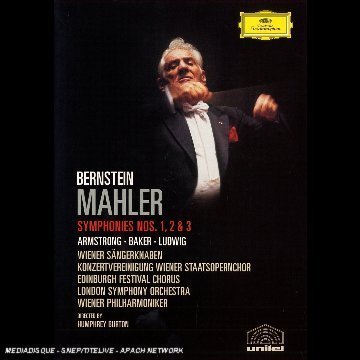 Mahler: Symp. N. 1, 2 & 3 - Leonard Bernstein - Elokuva - POL - 0044007340899 - tiistai 13. joulukuuta 2005