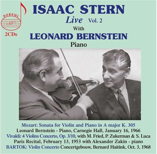 Cover for Isaac Stern Live 2 / Various (CD) (2021)