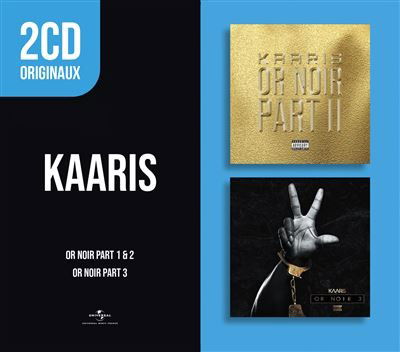 Cover for Kaaris · 3cd Originaux: or Noir Part 1 &amp; 2,or Noir Part 3 (CD) (2024)