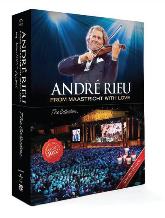 Cover for André Rieu · From Maastricht With Love - The Collection (DVD) [Limited edition] (2012)