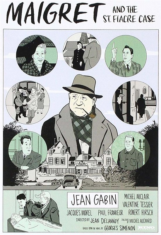 Cover for Maigret &amp; St Fiacre Case (1959) (DVD) (2017)