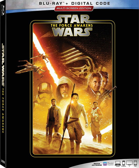 Cover for Star Wars: the Force Awakens (Blu-ray) (2019)