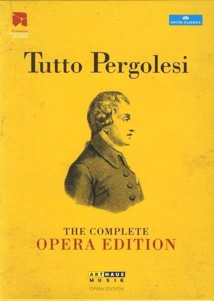 Cover for G.B. Pergolesi · Tutto Pergolesi (DVD) [Box set] (2013)