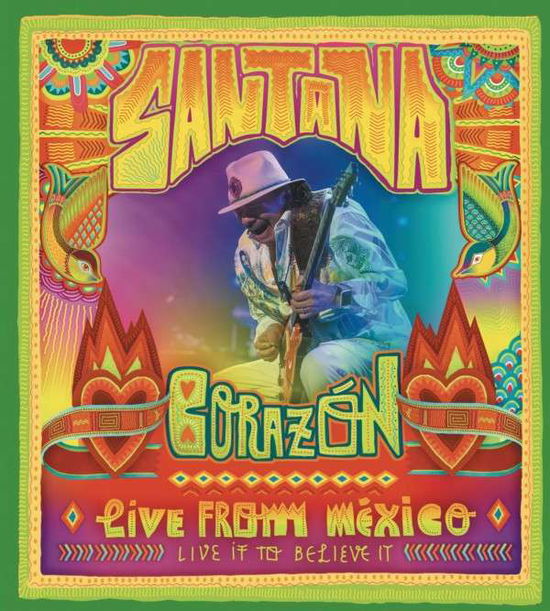 Cover for Santana · Corazon: Live from Mexico - Live It to Believe It (DVD) (2014)