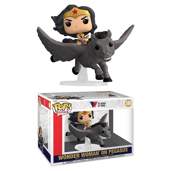 Cover for Funko Pop! Ride Super Deluxe: · Wonder Woman 80th- Wonder Woman on Pegasus (MERCH) (2022)