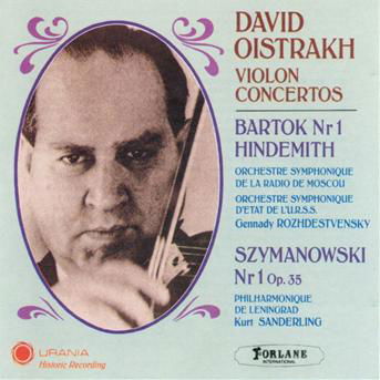 Concertos Pour Violon - David Oistrakh - Musique - FORLANE - 3399240165899 - 10 juillet 2007