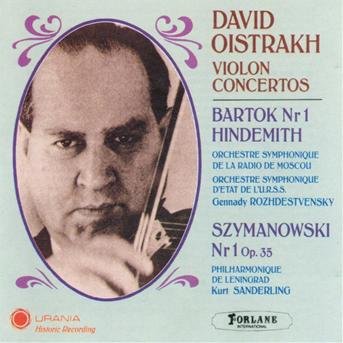 Cover for David Oistrakh · Concertos Pour Violon (CD) (2007)