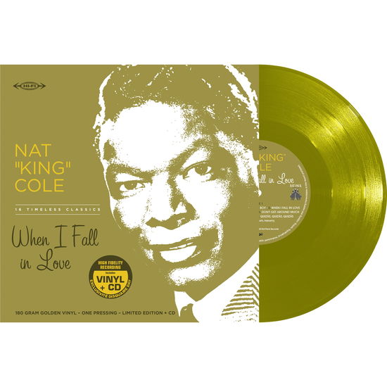 When I Fall in Love (Gold Vinyl) (+ Cd) - Nat King Cole - Musik - L.M.L.R. - 3700477831899 - 29. august 2020