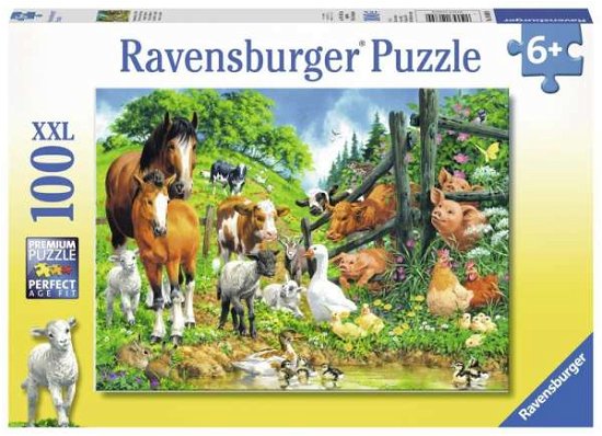 Puzzel 100 XXL Dierenbijeenkomst - N/a - Bøger - Ravensburger - 4005556106899 - 26. februar 2019