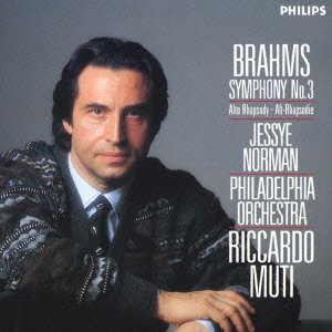 Cover for Riccardo Muti · Brahms: Symphony No.3 . Alto R (CD) (2013)