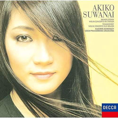 Cover for Akiko Suwanai · Mendelssohn &amp; Tchaikovsky: Violin Concertos (CD) (2017)