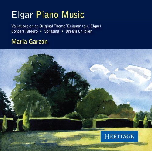 Elgar / Piano Music - Maria Garzon - Música - HERITAGE - 5013993893899 - 17 de julio de 2012