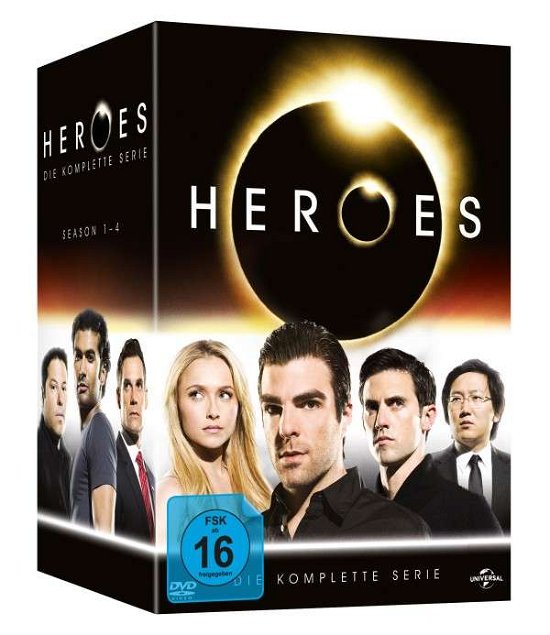 Cover for Hayden Panettiere,milo Ventimiglia,masi Oka · Heroes-die Komplette Serie (Season 1-4) (DVD) (2012)