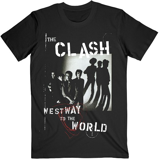 Cover for Clash - The · The Clash Unisex T-Shirt: Westway To The World (T-shirt) [size S] [Black - Unisex edition]