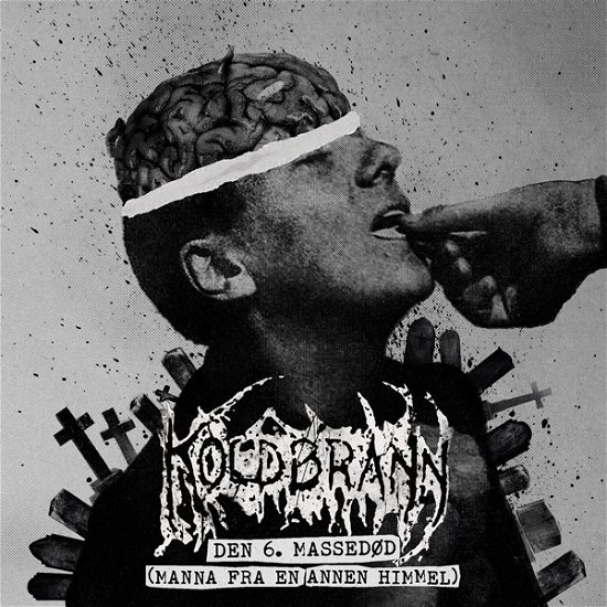 Cover for Koldbrann · Den 6. Massedod (Manna Fra En Annen Himmel) (Oxblood Red Vinyl) (LP) (2023)