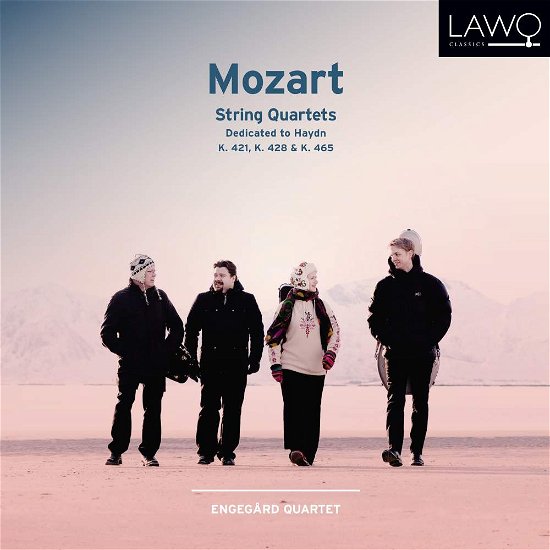 Cover for Engegard Quartet · Mozart: String Quartets. K. 421. K. 428 &amp; K. 465 (CD) [Digipak] (2019)