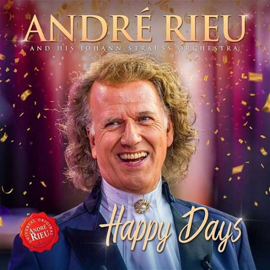 Cover for André Rieu &amp; His Johann Strauss Orchestra · Happy Days (CD) (2019)