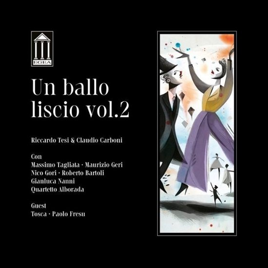Cover for Riccardo Tesi &amp; Claudio Carboni · Un Ballo Liscio Vol. 2 (CD) (2024)